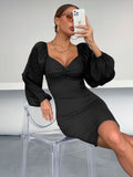 Luna Noir Dress