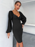Luna Noir Dress