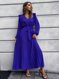 Luna Waist Tie Maxi Dress