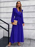 Luna Waist Tie Maxi Dress