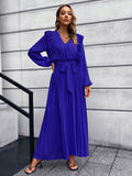 Luna Waist Tie Maxi Dress