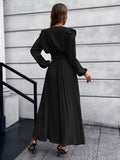 Luna Waist Tie Maxi Dress