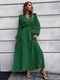 Luna Waist Tie Maxi Dress