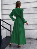 Luna Waist Tie Maxi Dress
