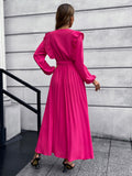 Luna Waist Tie Maxi Dress