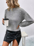 Luna Faux Pearl Sweater