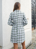 Luna Plaid Mini Dress