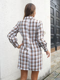 Luna Plaid Mini Dress