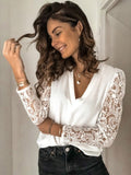 Luna Sheer Long Sleeve Blouse