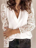 Luna Sheer Long Sleeve Blouse