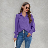 Luna Pleated Hem Biz Shirt