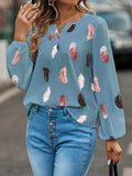 Luna Split V Neck Blouse