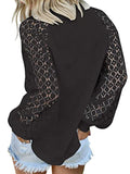 Luna Lace Long Sleeve Top
