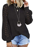 Luna Lace Long Sleeve Top