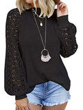 Luna Lace Long Sleeve Top