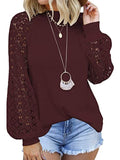 Luna Lace Long Sleeve Top