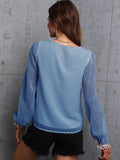 Luna Lace Accent Blouse