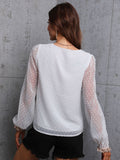 Luna Lace Accent Blouse