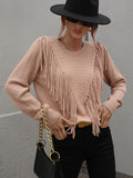 Luna Women's Country Fringe Sweater