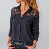 Luna Lace Yoke Shirt
