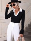 Luna Johny Collar Sweater