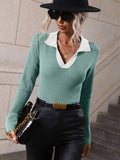 Luna Johny Collar Sweater