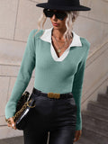 Luna Johny Collar Sweater