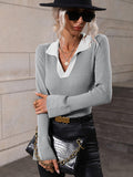 Luna Johny Collar Sweater