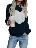 Luna Heart Knit Sweater