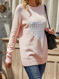 Luna Heart Knit Sweater
