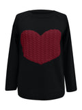 Luna Heart Knit Sweater