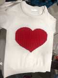 Luna Heart Knit Sweater