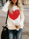 Luna Heart Knit Sweater