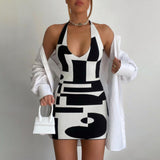 Luna BW Contrast Dress