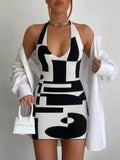 Luna BW Contrast Dress