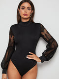 Luna Lace Sleeve Bodysuit