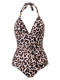 Luna Gold Wrap One Piece Swimwear