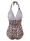 Luna Gold Wrap One Piece Swimwear
