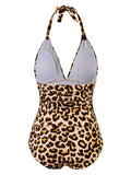 Luna Gold Wrap One Piece Swimwear