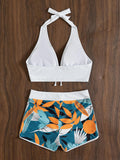 Luna Floral Boxer Bikini