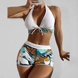 Luna Floral Boxer Bikini