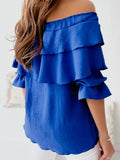 Luna Double Ruffled Blouse