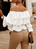 Luna Double Ruffled Blouse
