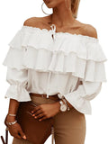 Luna Double Ruffled Blouse