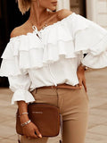 Luna Double Ruffled Blouse