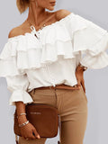 Luna Double Ruffled Blouse