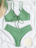 Luna Lace Up Luxe Bikini