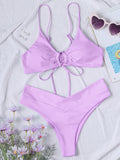 Luna Lace Up Luxe Bikini