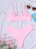 Luna Lace Up Luxe Bikini