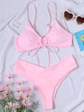 Luna Lace Up Luxe Bikini